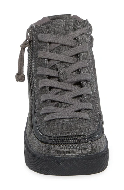 Shop Billy Footwear Billy Classic Lace High Top Sneaker In Charcoal Jersey