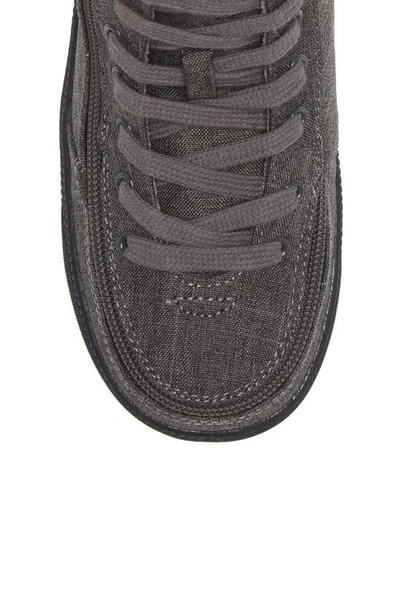 Shop Billy Footwear Billy Classic Lace High Top Sneaker In Charcoal Jersey