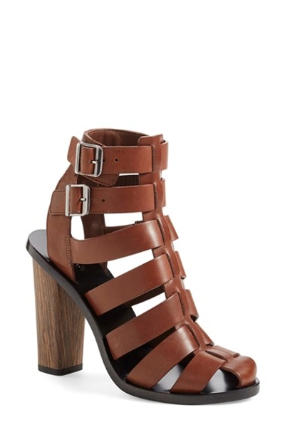 Shop Vince 'nicolette' Gladiator Sandal (women) In Saddle