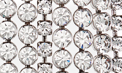 Shop Isabel Marant A Wild Shore Crystal Chain Drop Earrings In Silver