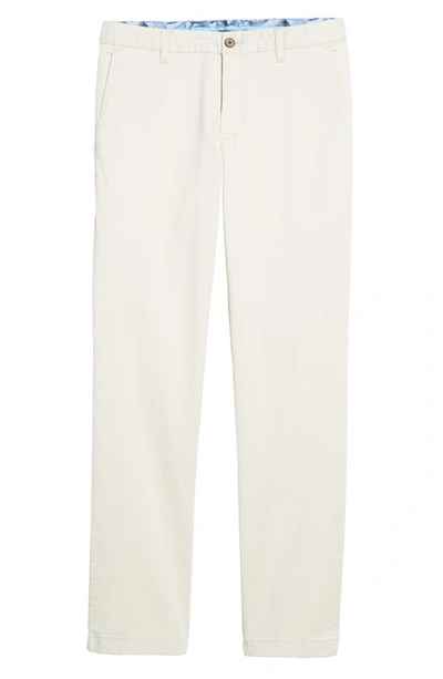 Shop Tommy Bahama Boracay Straight Leg Flat Front Pants In Bleached Sand
