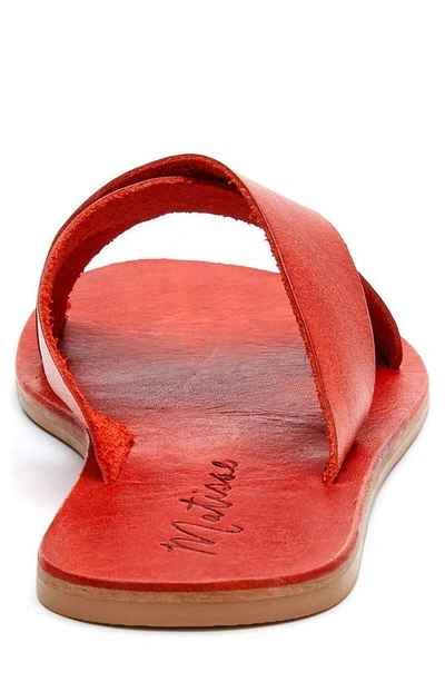 Shop Matisse Cuba Sandal In Red