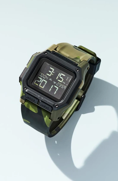 Shop Nixon Regulus Digital Watch, 46mm In Black