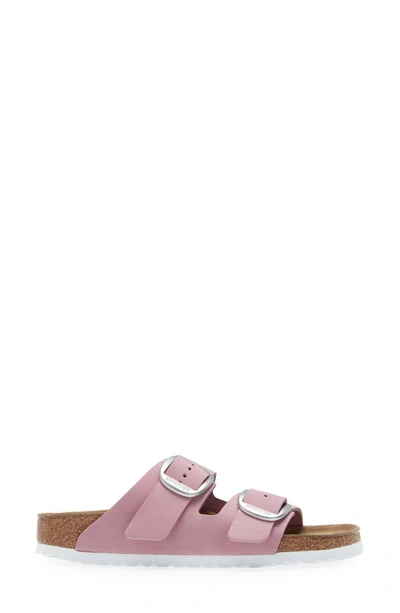 Shop Birkenstock Arizona Big Buckle Slide Sandal In Orchid