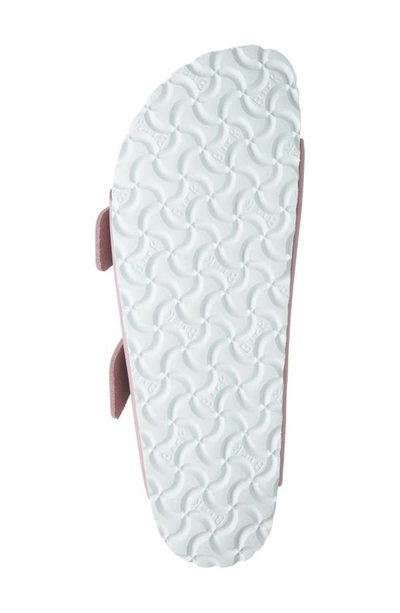 Birkenstock Arizona Big Buckle Nubuck Sandals In Orchid