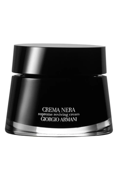 Shop Giorgio Armani Crema Nera Supreme Reviving Anti-aging Face Cream