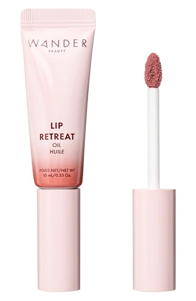 Shop Wander Beauty Lip Retreat Tinted Oil In Skinny Dip