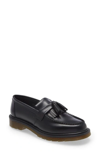 Shop Dr. Martens' Dr. Martens Soft Leather Adrian Tassel Loafer In Black