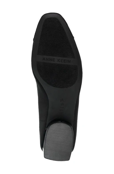 Anne Klein Caroleen Womens Slip On Office Ballet Flats In Black