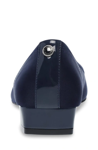 Anne Klein Carlie Flat In Navy