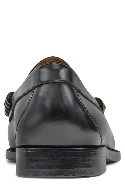 Shop G.h. Bass & Co. Larson Leather Penny Loafer In Black