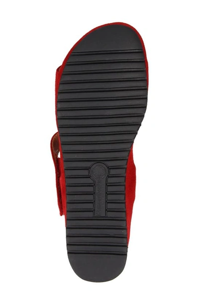 Shop L'amour Des Pieds Abrilla Slingback Platform Sandal In Red