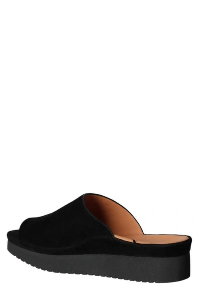 L'amour Des Pieds Ahlina Platform Sandal In Black