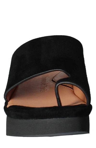 L'amour Des Pieds Ahlina Platform Sandal In Black