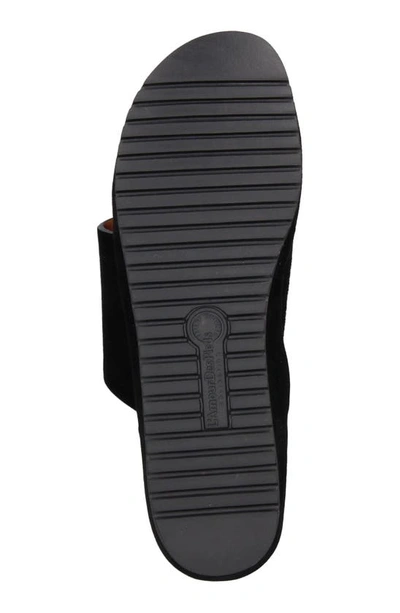 L'amour Des Pieds Ahlina Platform Sandal In Black