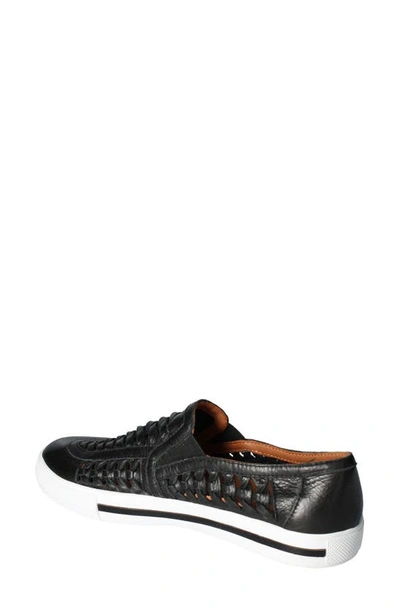 Shop L'amour Des Pieds Karsha Woven Slip-on In Black