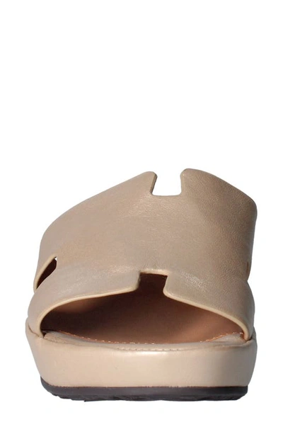 L'amour Des Pieds Catiana Platform Sandal In Gold