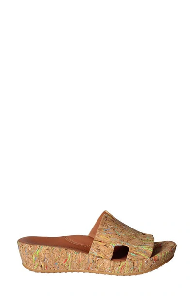 L'amour Des Pieds Catiana Platform Sandal In Bright Multi