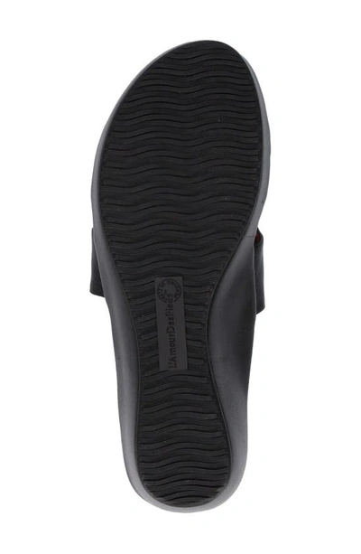 L'amour Des Pieds Catiana Platform Sandal In Black