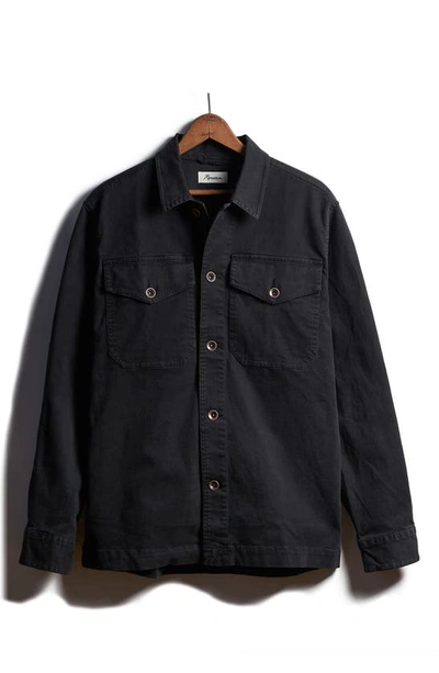 Shop Rowan Odessa Mid-century Jacket In Faded Black