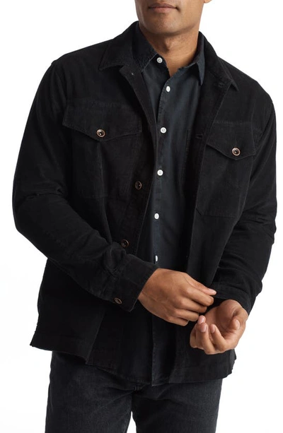 Shop Rowan Odessa Cord Field Jacket In Black