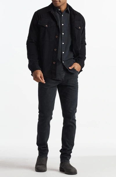 Rowan Odessa Corduroy Cotton Field Jacket In Black