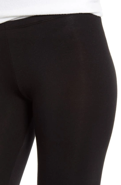 Splendid Heavy-weight French Terry Leggings In Black
