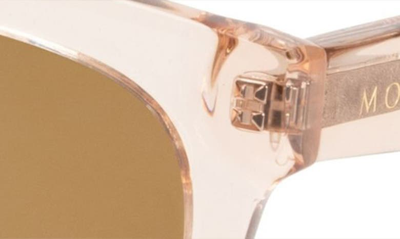 Mohala Eyewear Keana Universal 54mm Polarized Square Sunglasses In Lychee Soda