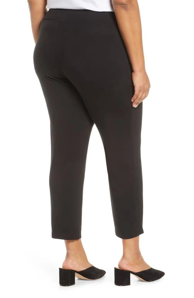 Nic + Zoe Eaze Slim Pants In Black Onyx