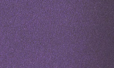 Shop Saint Laurent Lamé Jersey Bodysuit In 5103 Purple