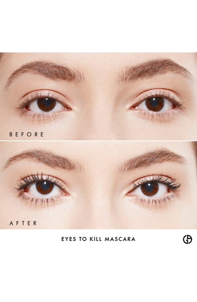 Giorgio Armani Armani Beauty Eyes To Kill Classic Defining & Lengthening Black Mascara In Black