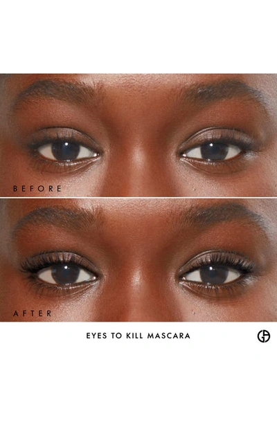 Giorgio Armani Armani Beauty Eyes To Kill Classic Defining & Lengthening Black Mascara In Black