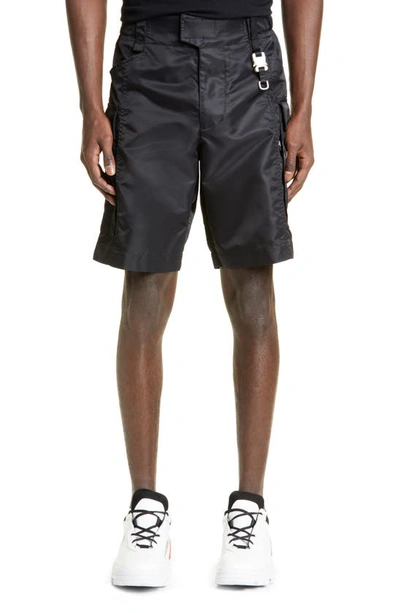 Shop Alyx Buckle Tactical Shorts In Black