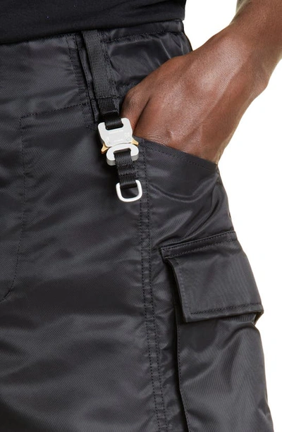 Shop Alyx Buckle Tactical Shorts In Black