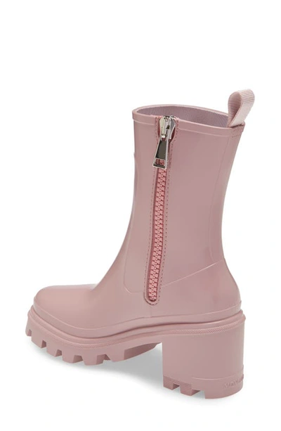 Moncler Loftgrip Rubber Zip Rain Boots In 0