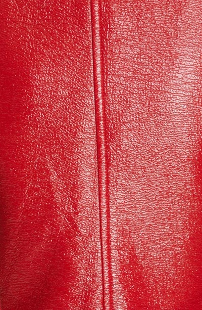 Courrèges Reedition Vinyl Jacket In Red
