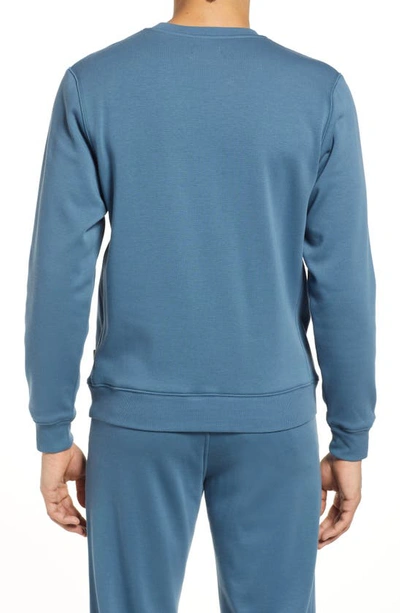 Shop Ugg Harland Sweatshirt In Honor Blue