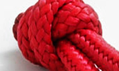 Degs & Sal Men's Sterling Silver & Rope Trinity Bracelet In Red