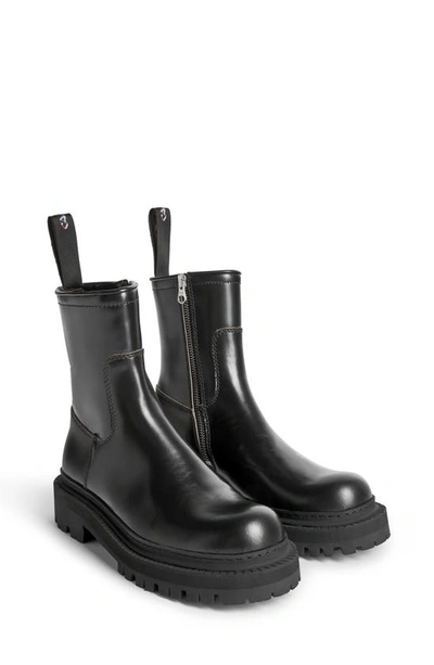 Shop Camperlab Eki Leather Boot In Black