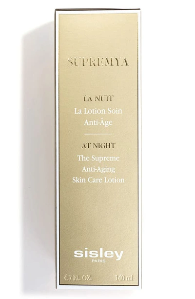 Shop Sisley Paris Supremÿa At Night Supreme Anti-aging Skin Care Lotion, 4.7 oz