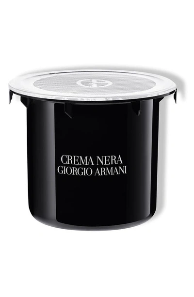 Shop Giorgio Armani Crema Nera Supreme Lightweight Reviving Anti-aging Face Cream Refill, 1.7 oz