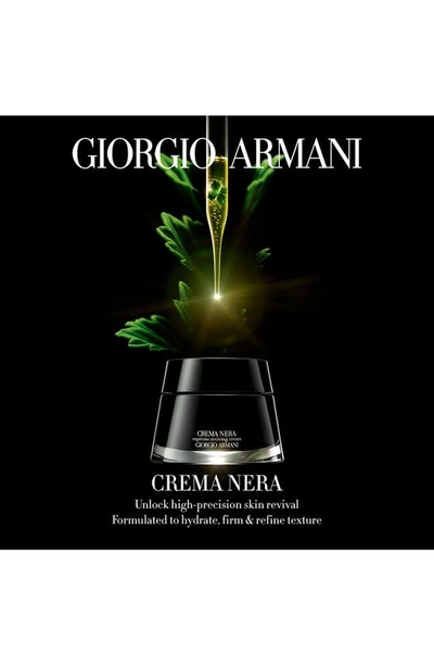 Shop Giorgio Armani Crema Nera Supreme Lightweight Reviving Anti-aging Face Cream Refill, 1.7 oz