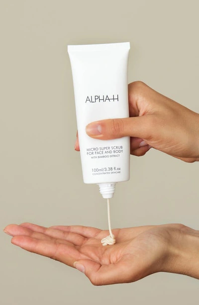 Shop Alpha-h Micro Cleanse Super Scrub With Glycolic Acid