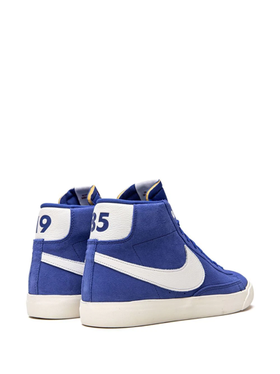 Shop Nike X Stranger Things Blazer "og Pack" Sneakers In Blue