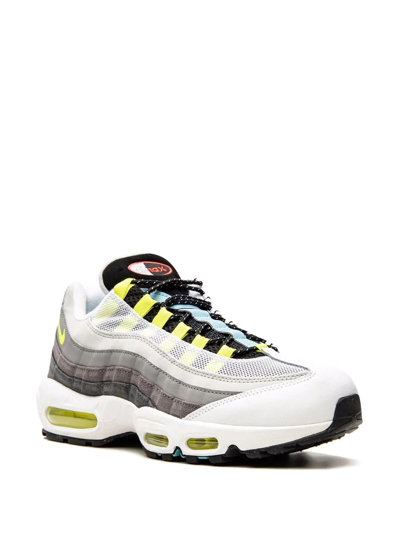 Shop Nike Air Max 95 "greedy 2.0" Sneakers In Grey