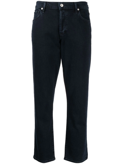 Citizen Of Humanity Emerson Cropped Jeans In Blue
