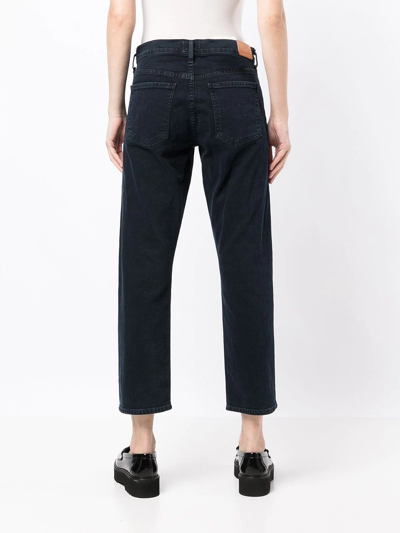 Citizen Of Humanity Emerson Cropped Jeans In Blue