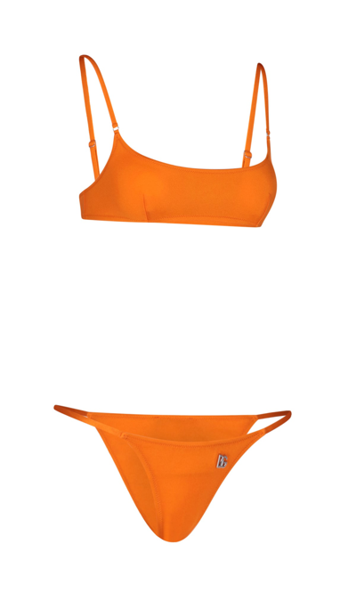 Shop Dolce & Gabbana Swimwear In Orange