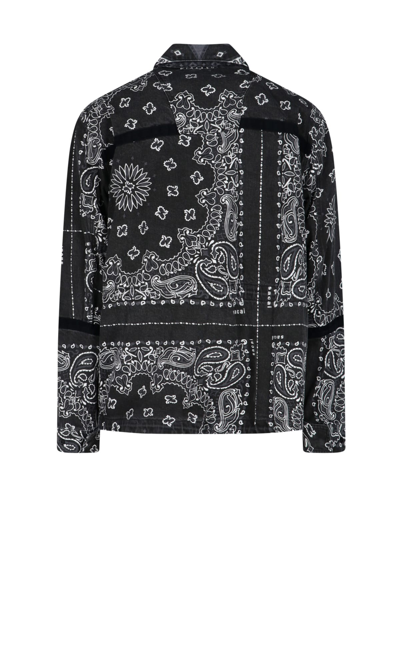 Shop Sacai Jacket In Black