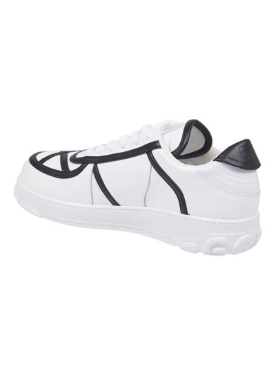 Shop Gcds White Nami Sneakers